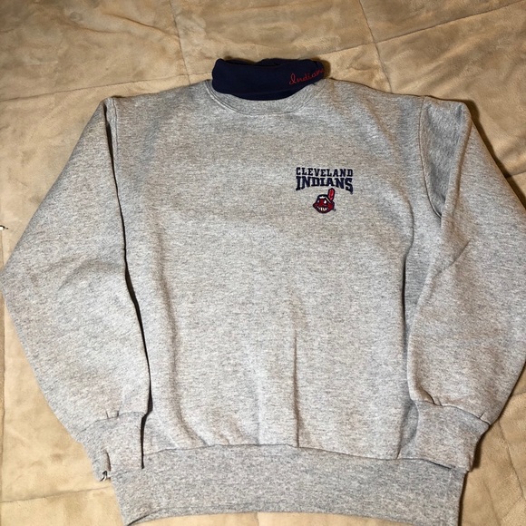 Majestic Other - Cleveland Indians Turtleneck Sweater